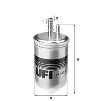 UFI 2444500 - Filtro combustible