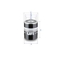 UFI 2447100 - Filtro combustible