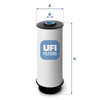 UFI 2603400 - Filtro combustible