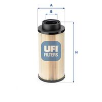 UFI 2600800 - Filtro combustible