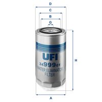 UFI 2499901 - Filtro combustible