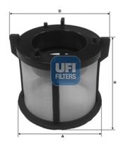 UFI 2608900 - Filtro combustible