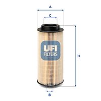 UFI 26.150.00 - Filtro combustible