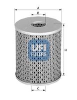 UFI 2661900 - Filtro combustible