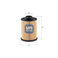 UFI 2619800 - Filtro combustible