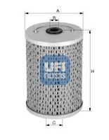 UFI 2661800 - Filtro combustible