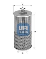 UFI 2661000 - Filtro combustible