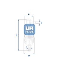 UFI 31.013.00 - Filtro combustible