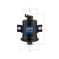 UFI 3156000 - Filtro combustible