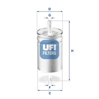 UFI 3161100 - Filtro combustible