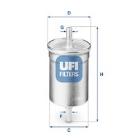 UFI 3171000 - Tipo de filtro: Primer filtro<br>Peso [kg]: 0,14<br>Altura [mm]: 136<br>Diámetro interior [mm]: 8<br>Diámetro exterior 1 [mm]: 59<br>Diámetro exterior 2 [mm]: 62<br>