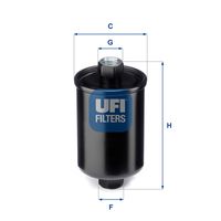 UFI 3174100 - Filtro combustible