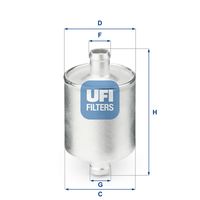 UFI 3183600 - Filtro combustible