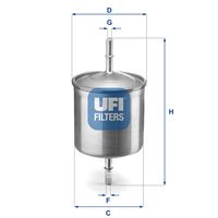 UFI 3184600 - Filtro combustible