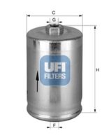 UFI 3181400 - Filtro combustible