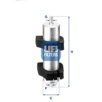 UFI 3192200 - Filtro combustible