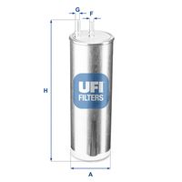 UFI 31.947.00 - Filtro combustible