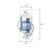 UFI 3185300 - Filtro combustible