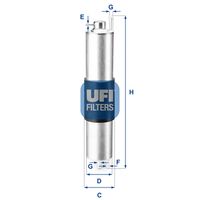 UFI 3184700 - Filtro combustible