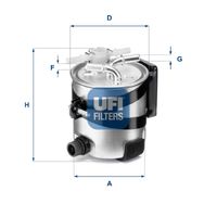 UFI 5541800 - Filtro combustible