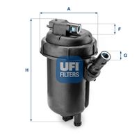 UFI 5515200 - Filtro combustible