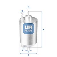 UFI 3184100 - Filtro combustible