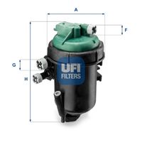 UFI 5517300 - Filtro combustible