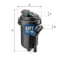 UFI 5512500 - Filtro combustible