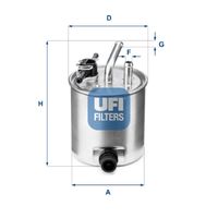 UFI 5558200 - Filtro combustible