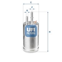 UFI 3195100 - Filtro combustible