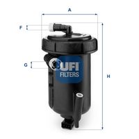 UFI 5514700 - Filtro combustible