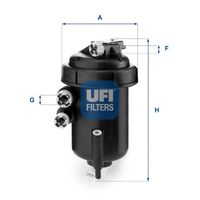 UFI 5512700 - Filtro combustible