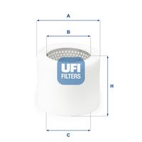 UFI 2706100 - Filtro de aire