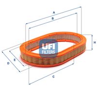 UFI 2707600 - Filtro de aire