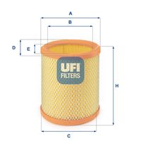 UFI 2719600 - Filtro de aire