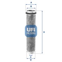 UFI 2716500 - Filtro de aire