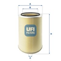 UFI 2756300 - Filtro de aire