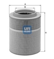 UFI 27A1600 - Filtro de aire