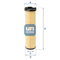 UFI 2758600 - Filtro de aire