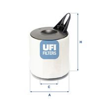 UFI 2759500 - Filtro de aire