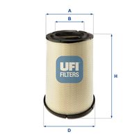 UFI 2764200 - Filtro de aire