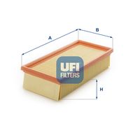 UFI 3006800 - Peso [kg]: 0,23<br>Altura [mm]: 57<br>Tipo de filtro: Primer filtro<br>Diámetro interior [mm]: 118<br>Diámetro exterior 1 [mm]: 271<br>Diámetro exterior 2 [mm]: 271<br>