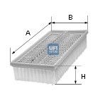 UFI 3049800 - Peso [kg]: 0,31<br>Altura [mm]: 40<br>Tipo de filtro: Primer filtro<br>Diámetro interior [mm]: 168<br>Diámetro exterior 1 [mm]: 326<br>Diámetro exterior 2 [mm]: 326<br>