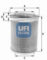 UFI 3007801 - Filtro de aire