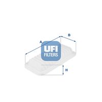 UFI 3017500 - año construcción desde: 07/2014<br>Altura [mm]: 40<br>Tipo de filtro: Primer filtro<br>Diámetro interior [mm]: 118<br>Diámetro exterior 1 [mm]: 178<br>