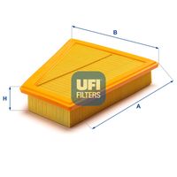 UFI 3055700 - Altura [mm]: 173<br>Tipo de filtro: Cartucho filtrante<br>Diámetro exterior [mm]: 176<br>Diám. int. 1 [mm]: 81<br>