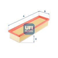 UFI 3068800 - Peso [kg]: 0,25<br>Altura [mm]: 55<br>Tipo de filtro: Primer filtro<br>Diámetro interior [mm]: 95<br>Diámetro exterior 1 [mm]: 325<br>Diámetro exterior 2 [mm]: 325<br>