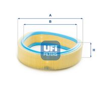 UFI 3096900 - año construcción desde: 01/1998<br>año construcción hasta: 12/1999<br>Peso [kg]: 0,34<br>volumen [L]: 0,01<br>Altura [mm]: 91<br>Tipo de filtro: Primer filtro<br>Diámetro interior [mm]: 205<br>Diámetro exterior 1 [mm]: 265<br>Diámetro exterior 2 [mm]: 265<br>