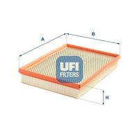 UFI 30C3700 - Longitud [mm]: 267<br>Ancho [mm]: 205<br>Altura [mm]: 43<br>Tipo de filtro: Primer filtro<br>