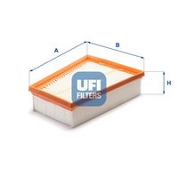 UFI 30A7000 - Altura [mm]: 71<br>Tipo de filtro: Primer filtro<br>Diámetro interior [mm]: 190<br>Diámetro exterior 1 [mm]: 243<br>